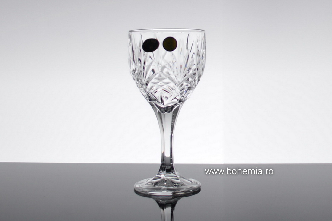 PAHARE DE VIN 230 ML DIN CRISTAL DE BOHEMIA -ELISE VIBES 2